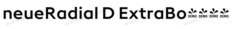 neueRadial D ExtraBo字体转换 neueRadial D ExtraBo字体转换